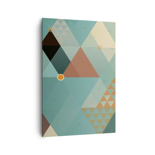 Tablou pe pânză - Unitatea multiplicității, multiplicitatea unității - 70x100 cm