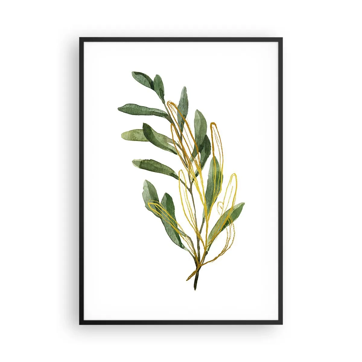 Poster în ramă neagră - Toate cele bune - 70x100 cm