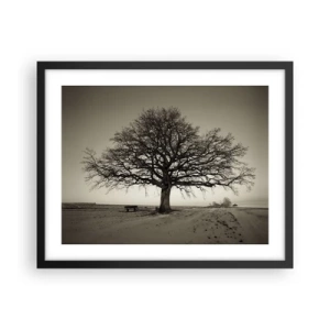 Poster în ramă neagră - De aici până în veșnicie - 50x40 cm