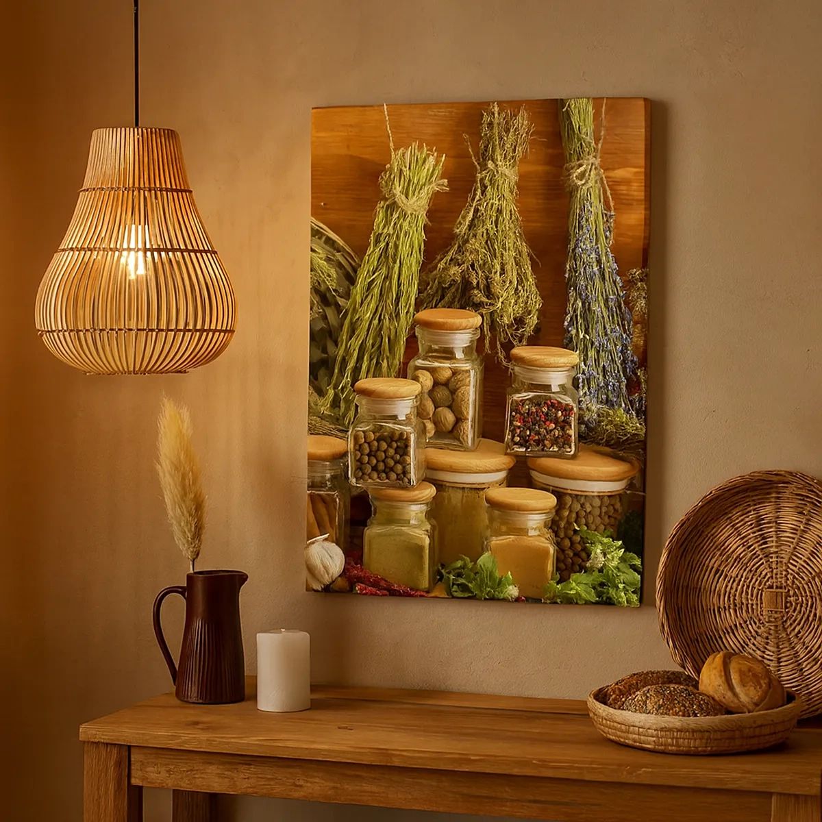 Tablou pe pânză - Vrăjitorie de bucătărie - 50x70 cm