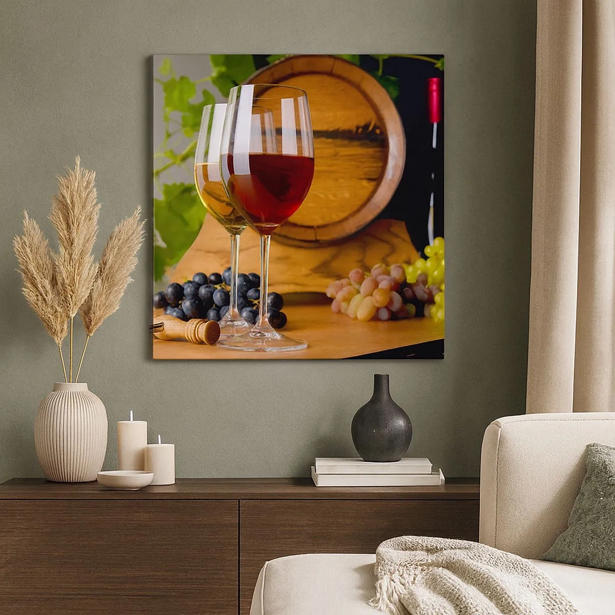 Tablou pe pânză - Ca la vechii maeștri - 30x30 cm