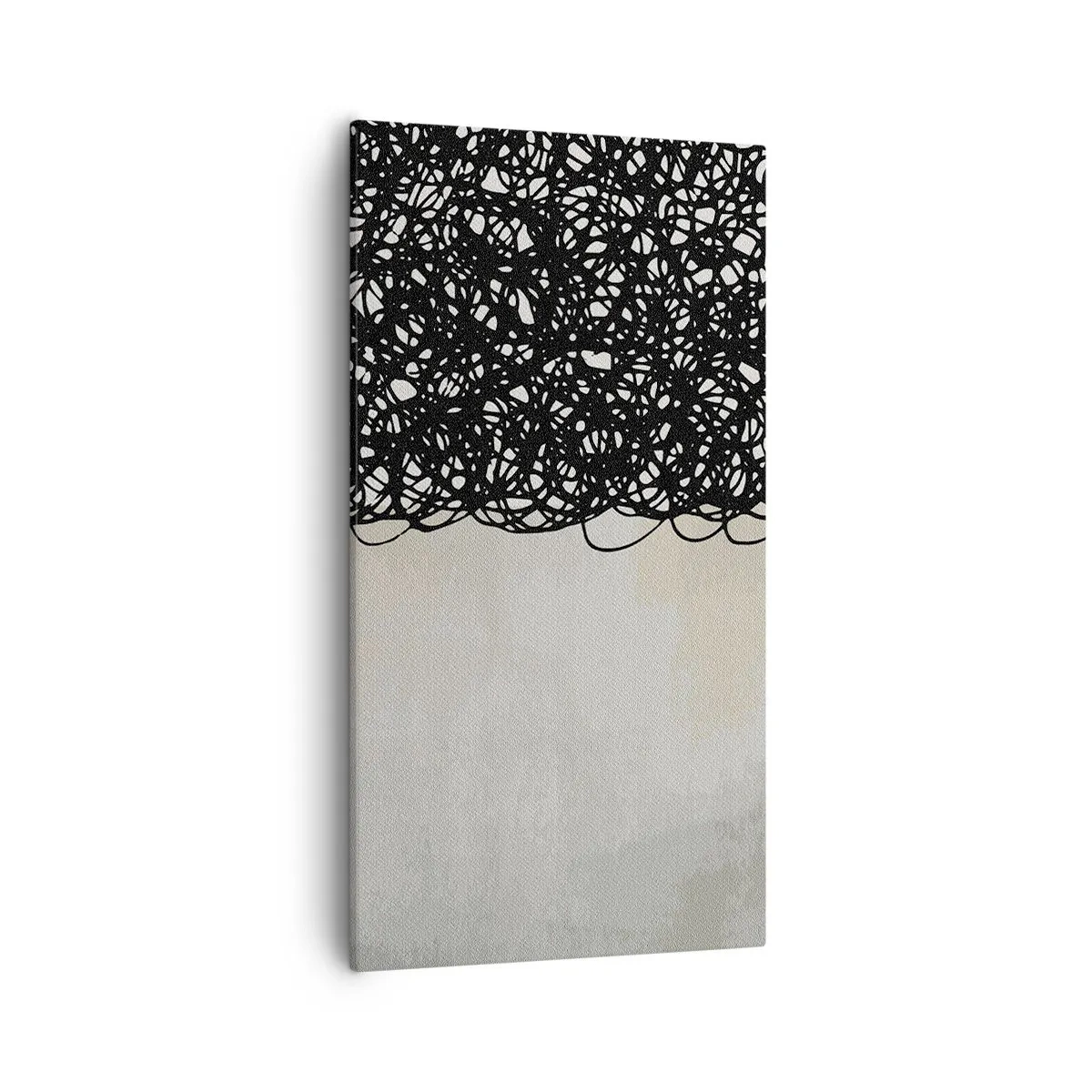 Tablou pe pânză - Abstracție înfășurată - 55x100 cm