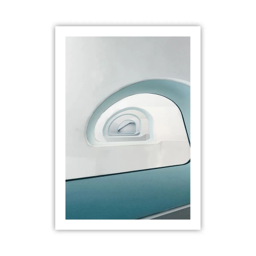 Poster - Până la fundul albastrului - 50x70 cm