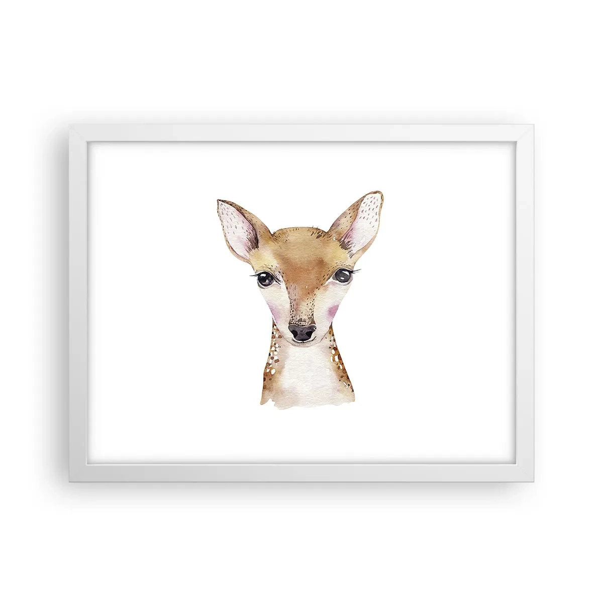 Poster în ramă albă - Natura inocenței - 40x30 cm