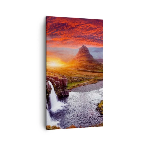 Tablou pe pânză - Imaginea Pământului de Mijloc - 45x80 cm