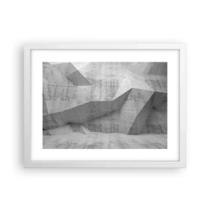 Poster în ramă albă - O adevărată provocare - 40x30 cm