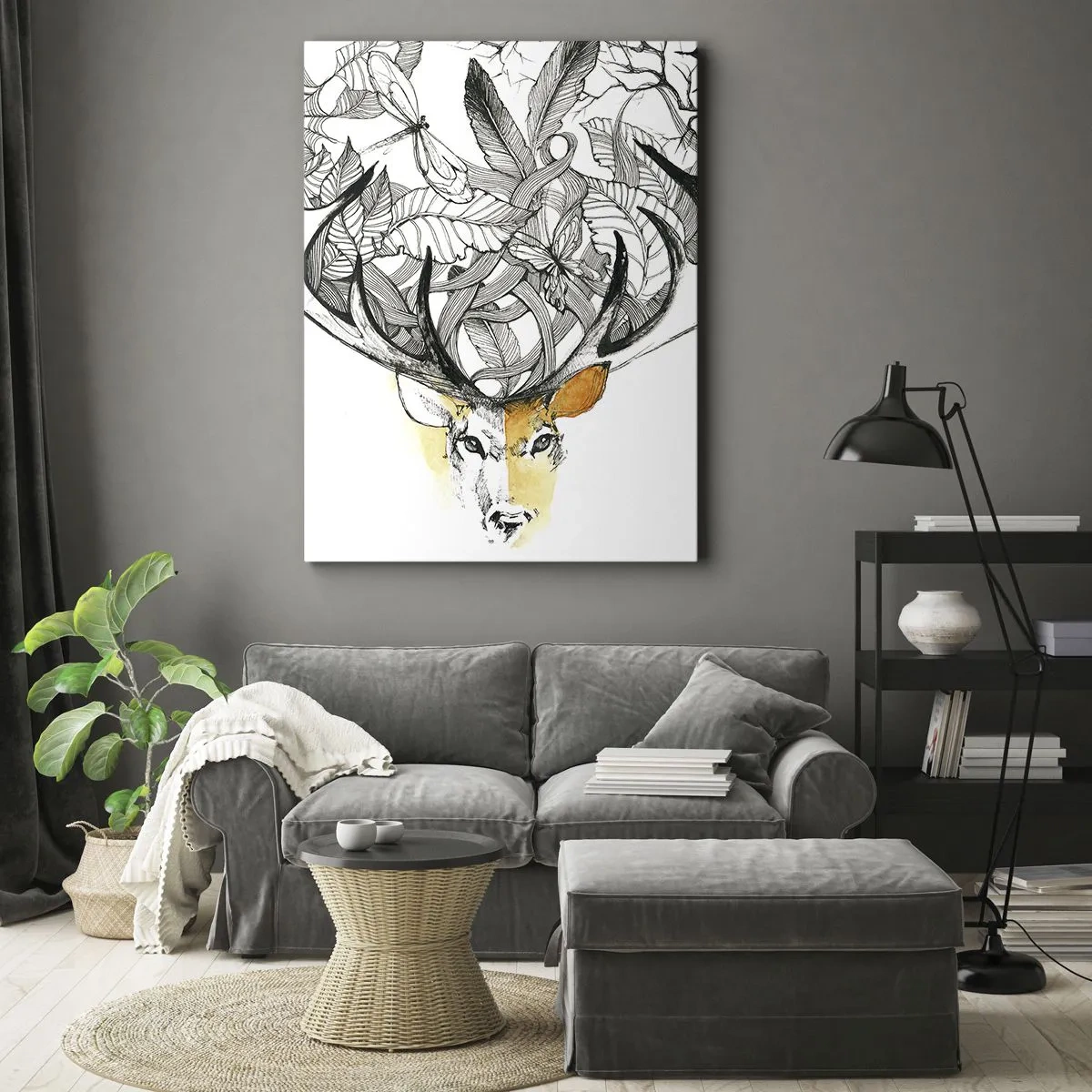 Tablou pe pânză - Coarne de abundență - 50x70 cm