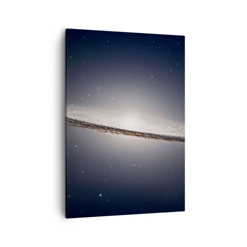 Tablou pe pânză - Cu mult timp în urmă, într-o galaxie foarte, foarte îndepărtată... - 50x70 cm