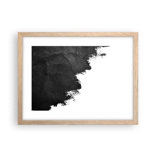 Poster în ramă de stejar deschis - Elemente: pământ - 40x30 cm