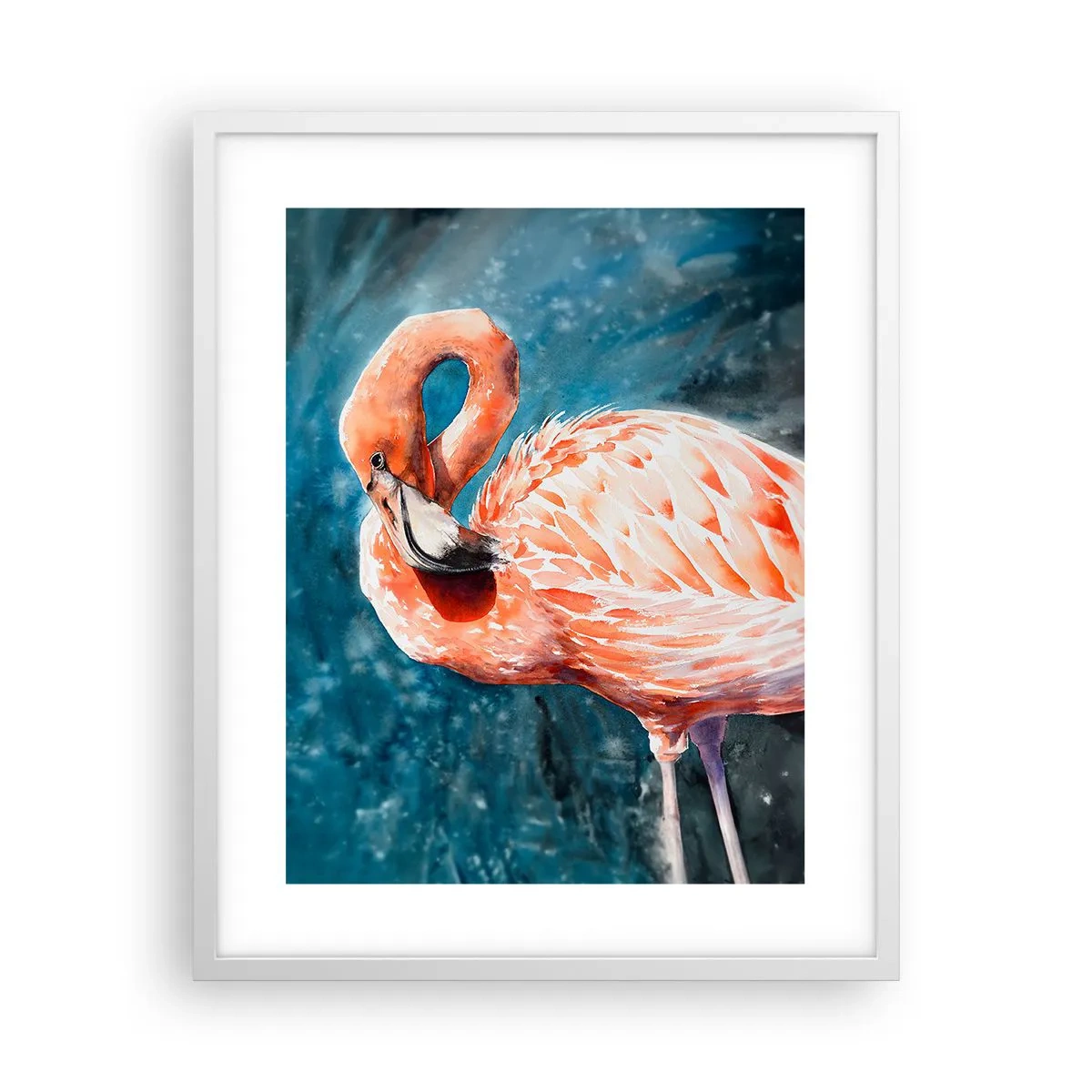 Poster în ramă albă - Decorativ prin natură - 40x50 cm