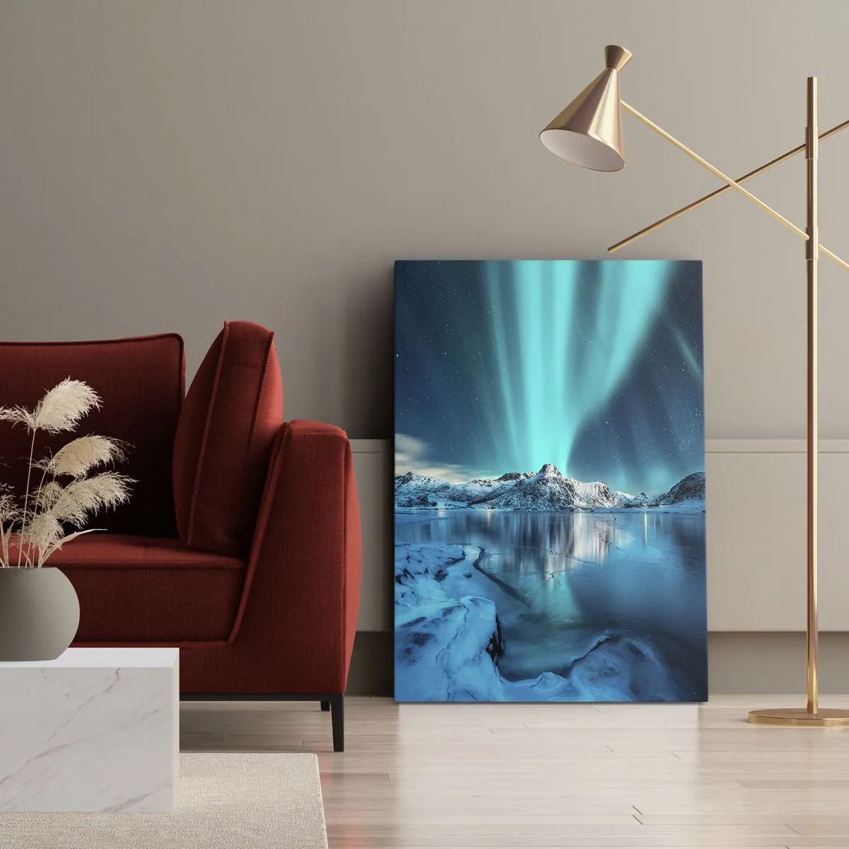 Tablou pe pânză - Noaptea de lumină - 50x70 cm