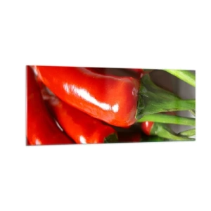 Tablou pe sticlă - Suculent, strălucitor, neted - 100x40 cm