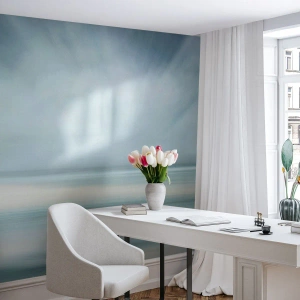 Tapet Premium Canvas - Liniște până la orizont - Luminos, Bucată, Cer - 300x210 cm