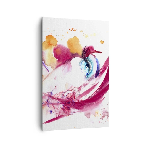 Tablou pe pânză - În apropiere, lumea înflorește - 80x120 cm