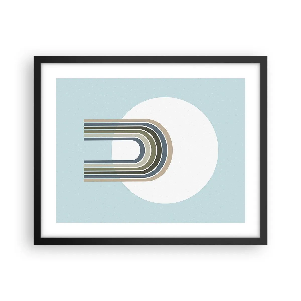 Poster în ramă neagră - Atracție irezistibilă - 50x40 cm