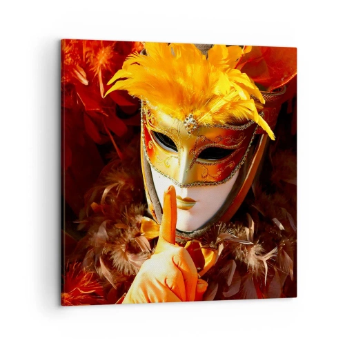 Tablou pe pânză - Misterul face parte din joc - 50x50 cm