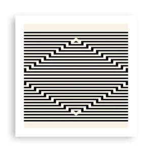 Poster - Iluzie geometrică - 50x50 cm