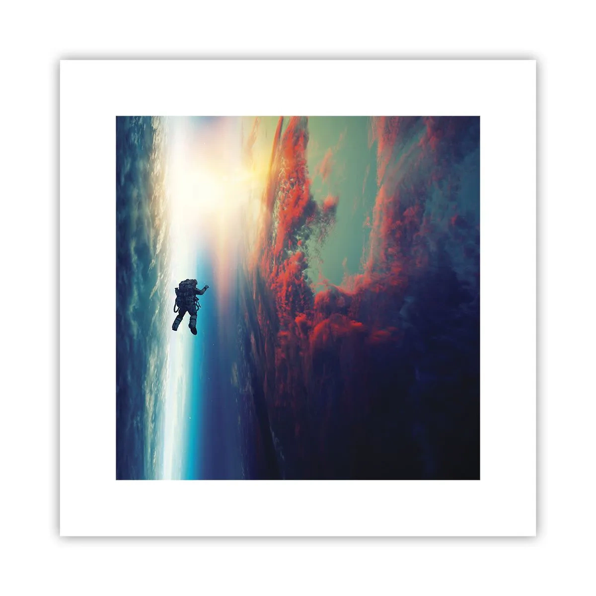Poster - Provocând universul - 30x30 cm