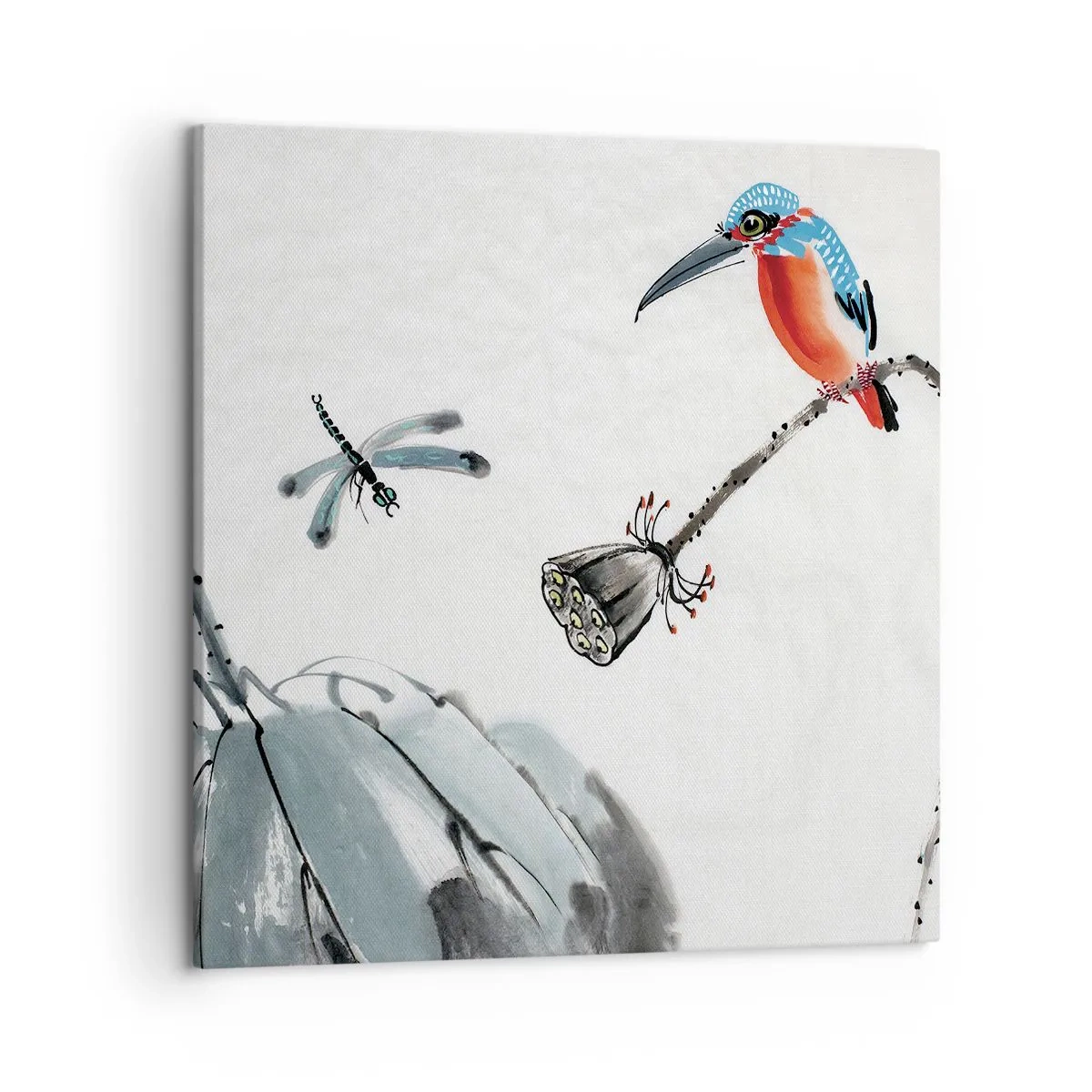 Tablou pe pânză - Viața de pajiște - 50x50 cm