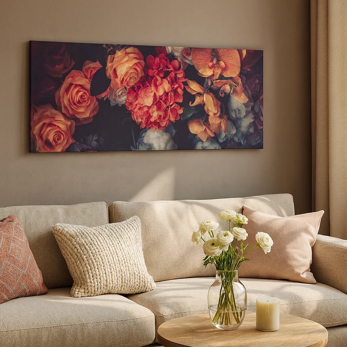 Tablou pe pânză - Ca la maeștri olandezi - 30x30 cm