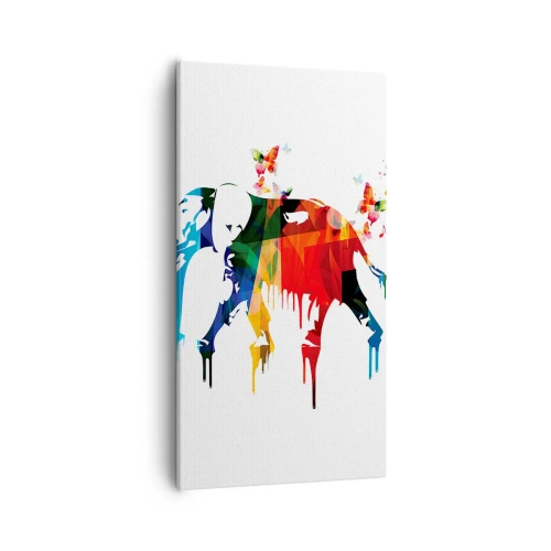 Tablou pe pânză - Toată lumea poate dansa - 55x100 cm