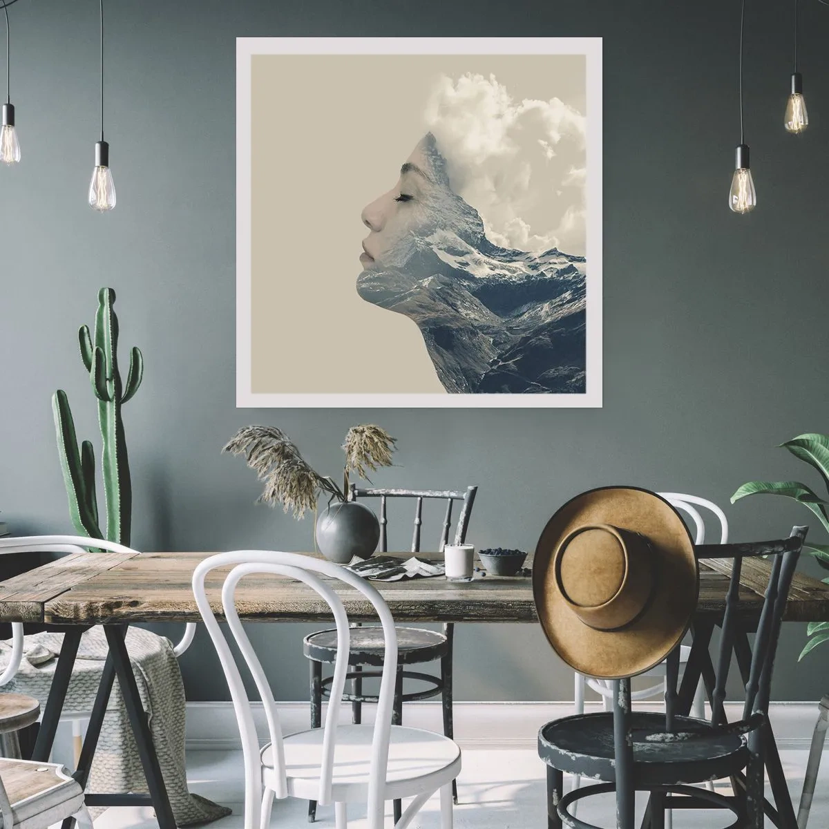 Poster - Frumusețea elementelor - 30x30 cm