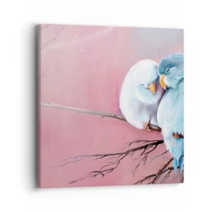 Tablou pe pânză - Ce mai este de adăugat?... - 40x40 cm