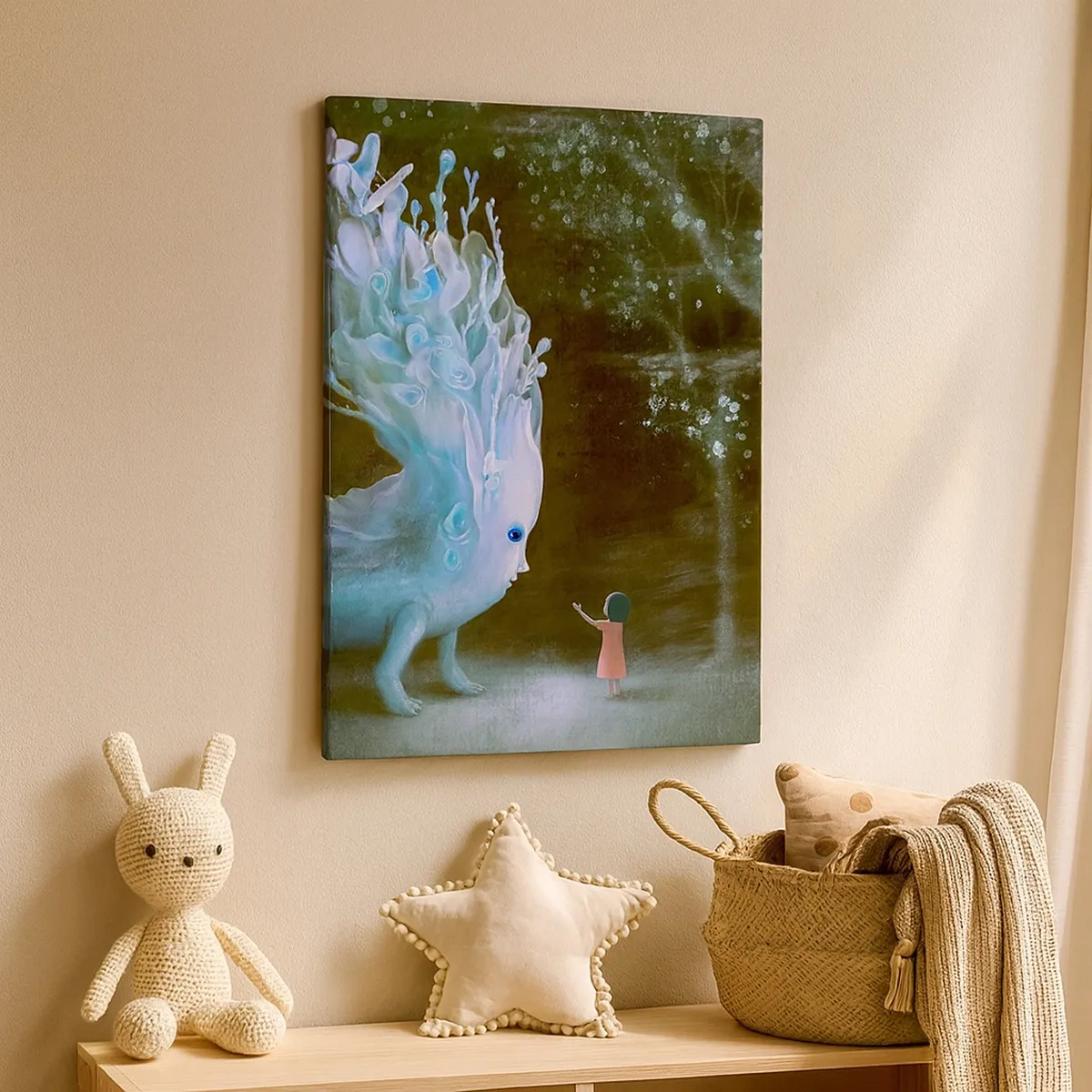 Tablou pe pânză - Întâlnire fantastică - 50x70 cm