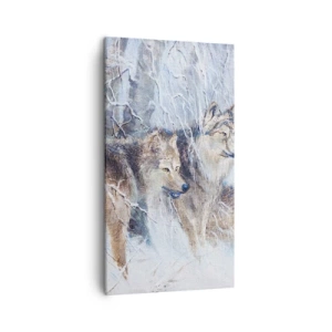 Tablou pe pânză - Atenție! Vine... - 45x80 cm