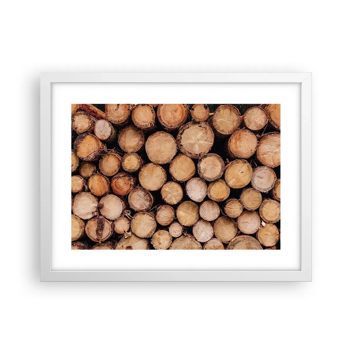 Poster în ramă albă - Un nou început - 40x30 cm