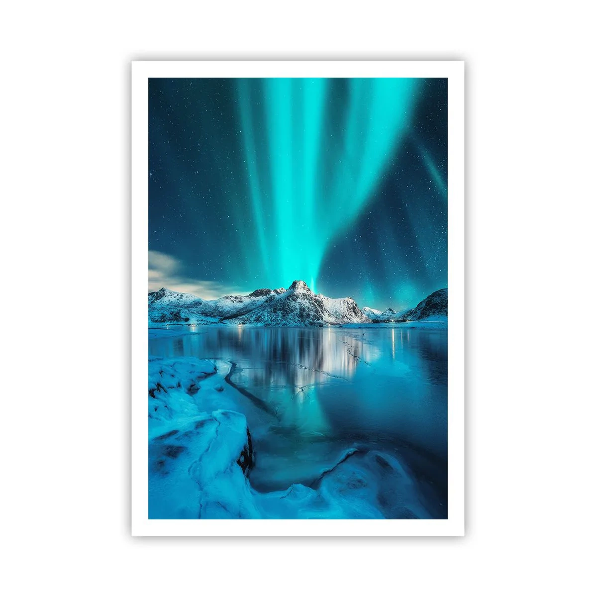 Poster - Noaptea de lumină - 70x100 cm