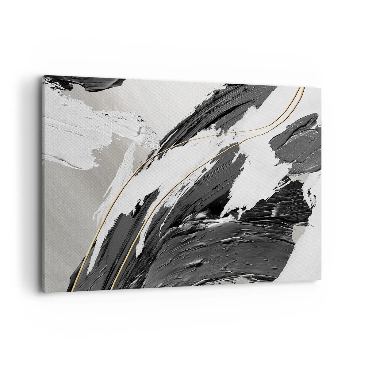 Tablou pe pânză - Abstracție cu fler - 120x80 cm
