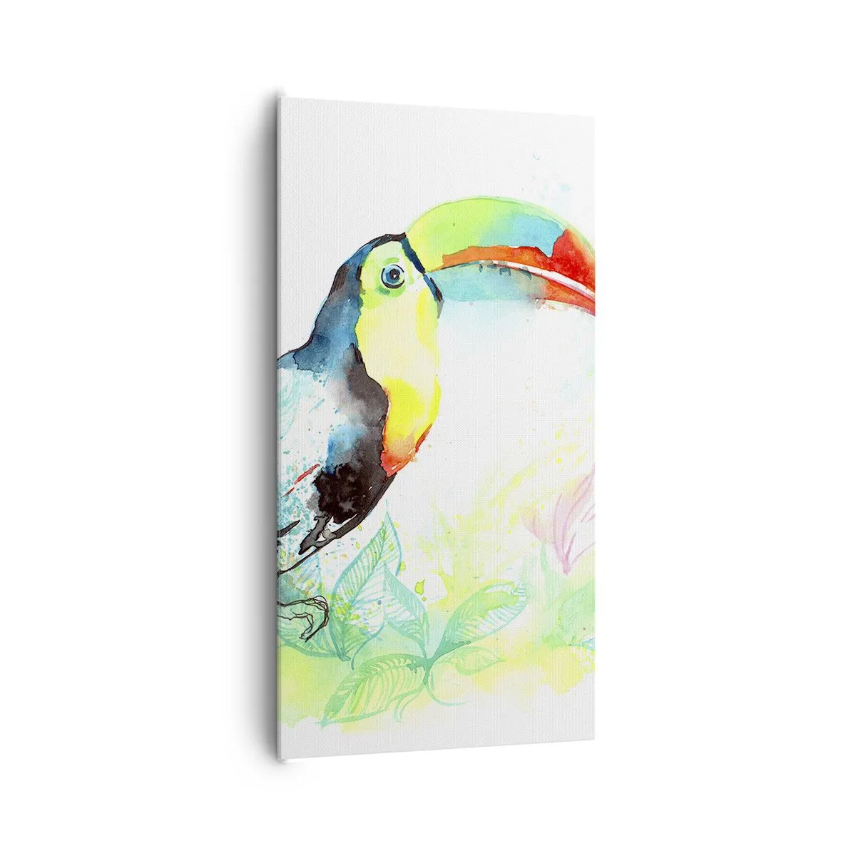 Tablou pe pânză - Colorată ca America de Sud - 65x120 cm