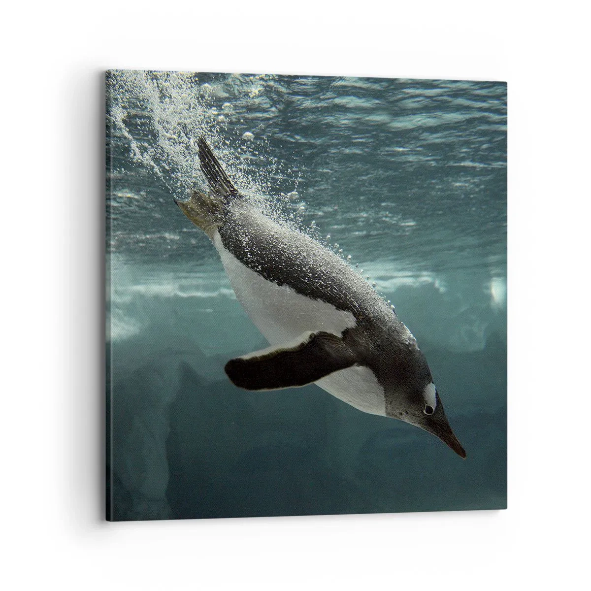 Tablou pe pânză - Bun venit în lumea mea - 70x70 cm