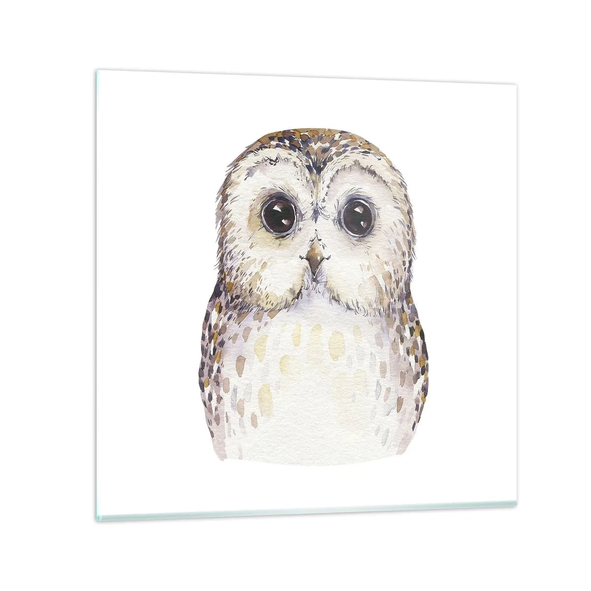 Tablou pe sticlă - Uită-te în ochii mei - 60x60 cm