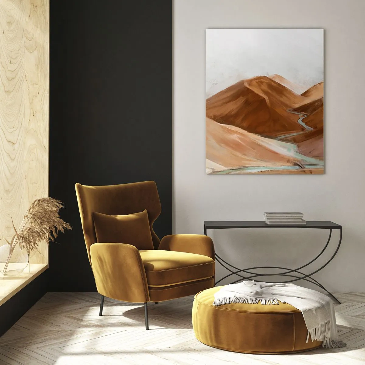 Tablou pe sticlă - La sursă - 70x100 cm