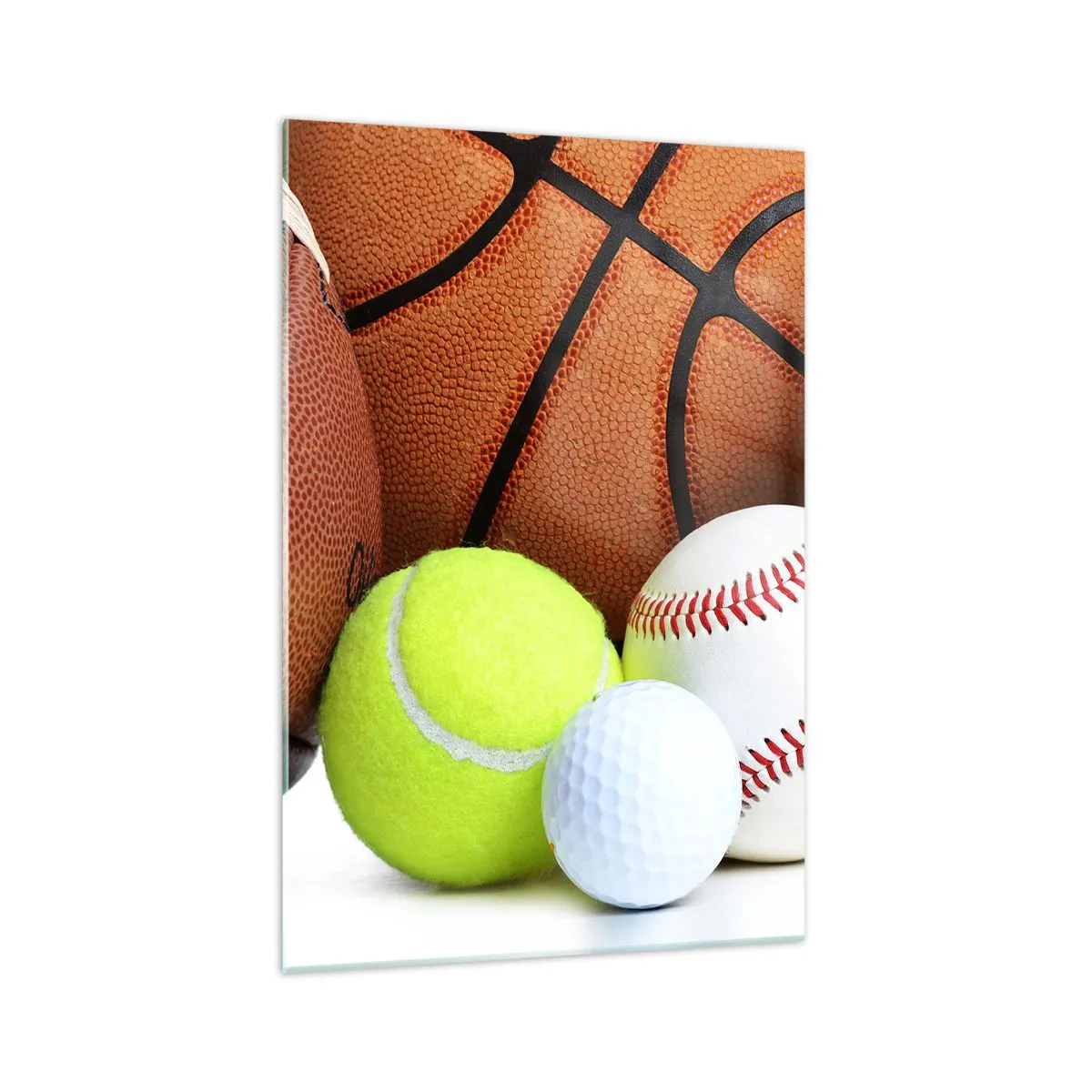 Tablou pe sticlă - Ne leagă mingea! - 70x100 cm