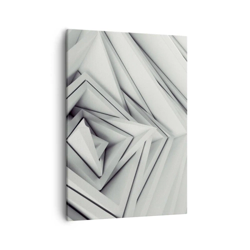 Tablou pe pânză - Muguri cu unghiuri ascuțite - 50x70 cm