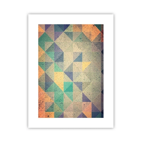 Poster - Republica triunghiurilor - 30x40 cm