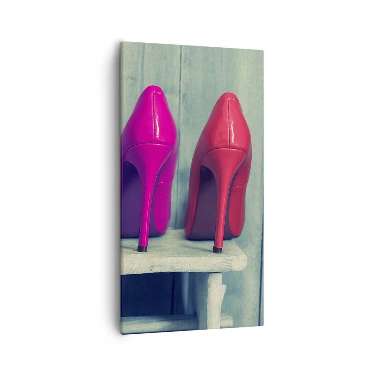 Tablou pe pânză - Mergând pe un curcubeu - 55x100 cm