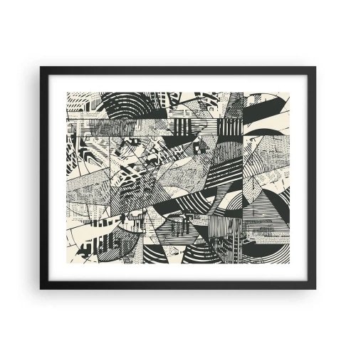 Poster în ramă neagră - Dinamica de astăzi - 50x40 cm