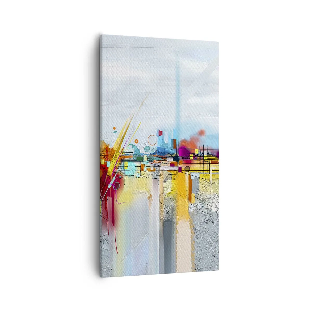 Tablou pe pânză - Pod de bucurie peste râul vieții - 55x100 cm