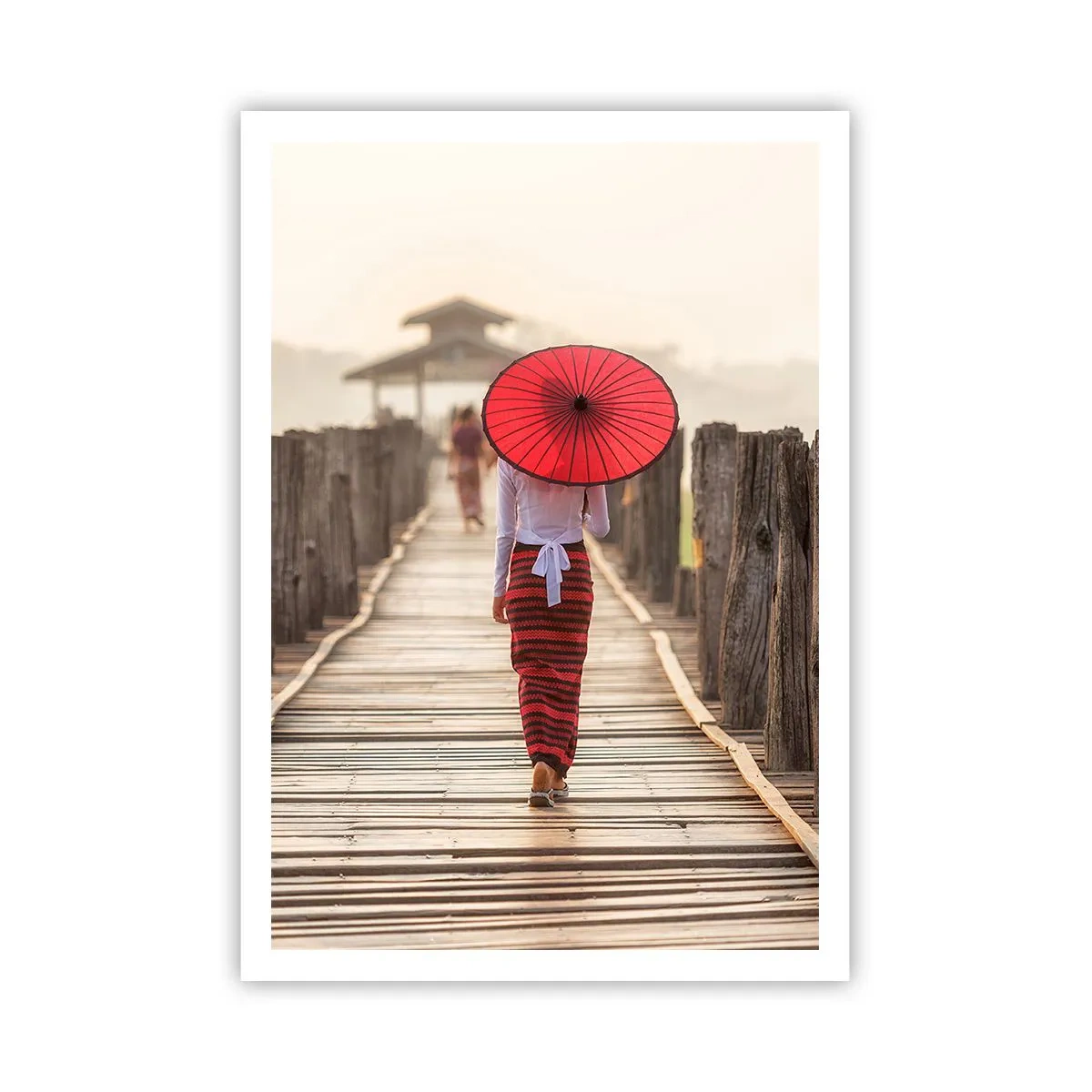 Poster - Pe podul vechi - 70x100 cm
