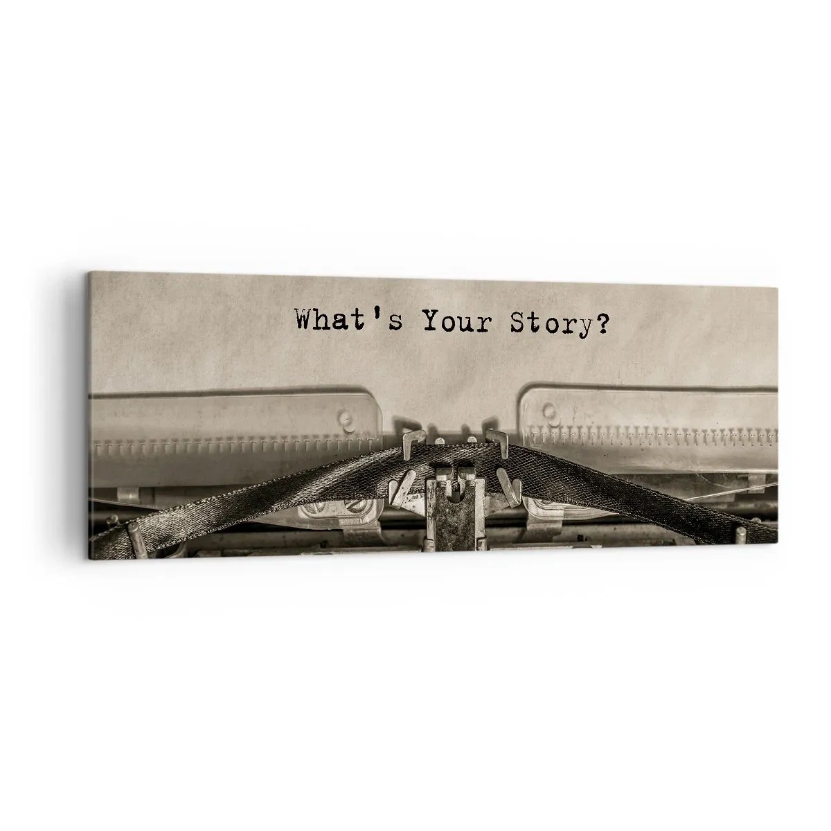 Tablou pe pânză - Spune-mi - 140x50 cm