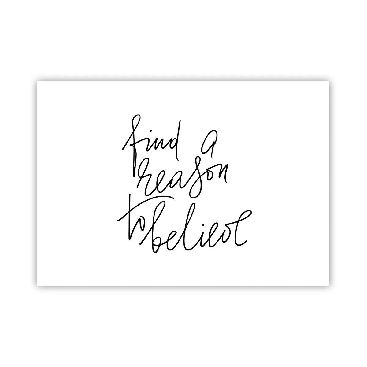 Poster - Este posibil - 100x70 cm