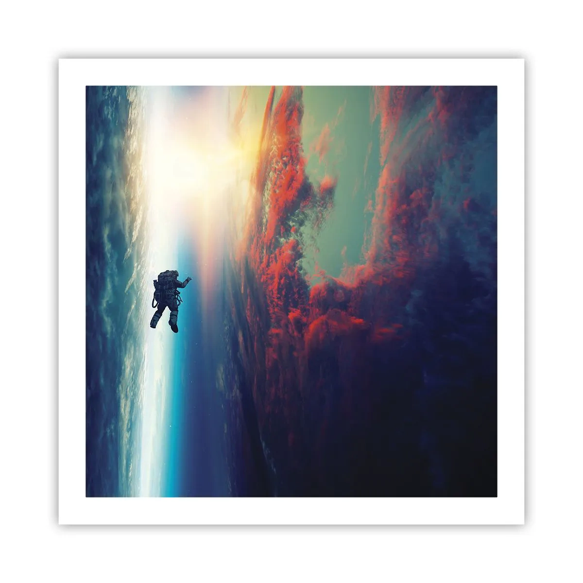 Poster - Provocând universul - 60x60 cm