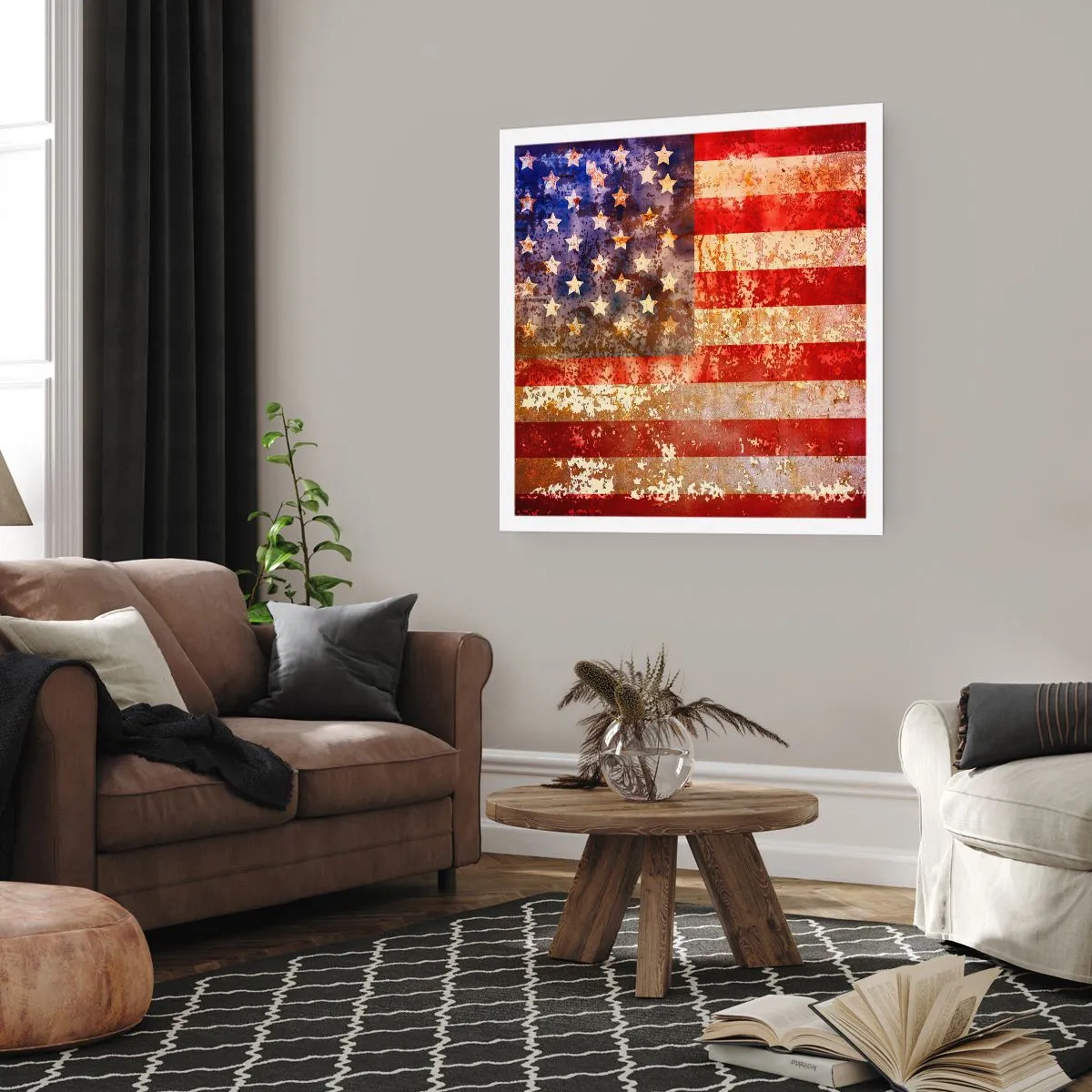Poster - Gloria nu trece - 30x30 cm