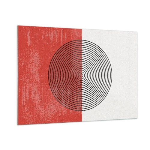 Tablou pe sticlă - Direct la subiect - 100x70 cm