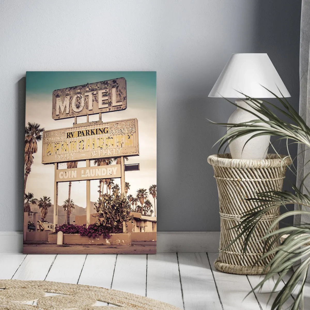 Tablou pe pânză - Timpul s-a oprit aici - 70x100 cm