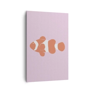 Tablou pe pânză - Coralul îi vine bine - 80x120 cm